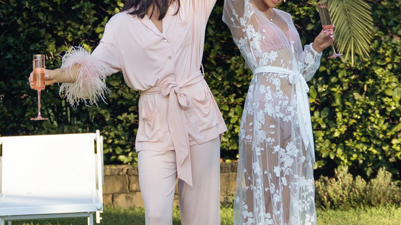 What to Wear on Your Wedding Morning: Bridal Sleepwear