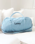 Personalised Duffle Bag - Blue