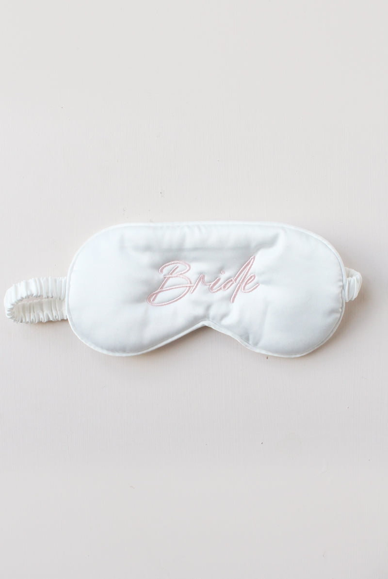 Bride Eye Mask | Personalised Gifts for the Bride