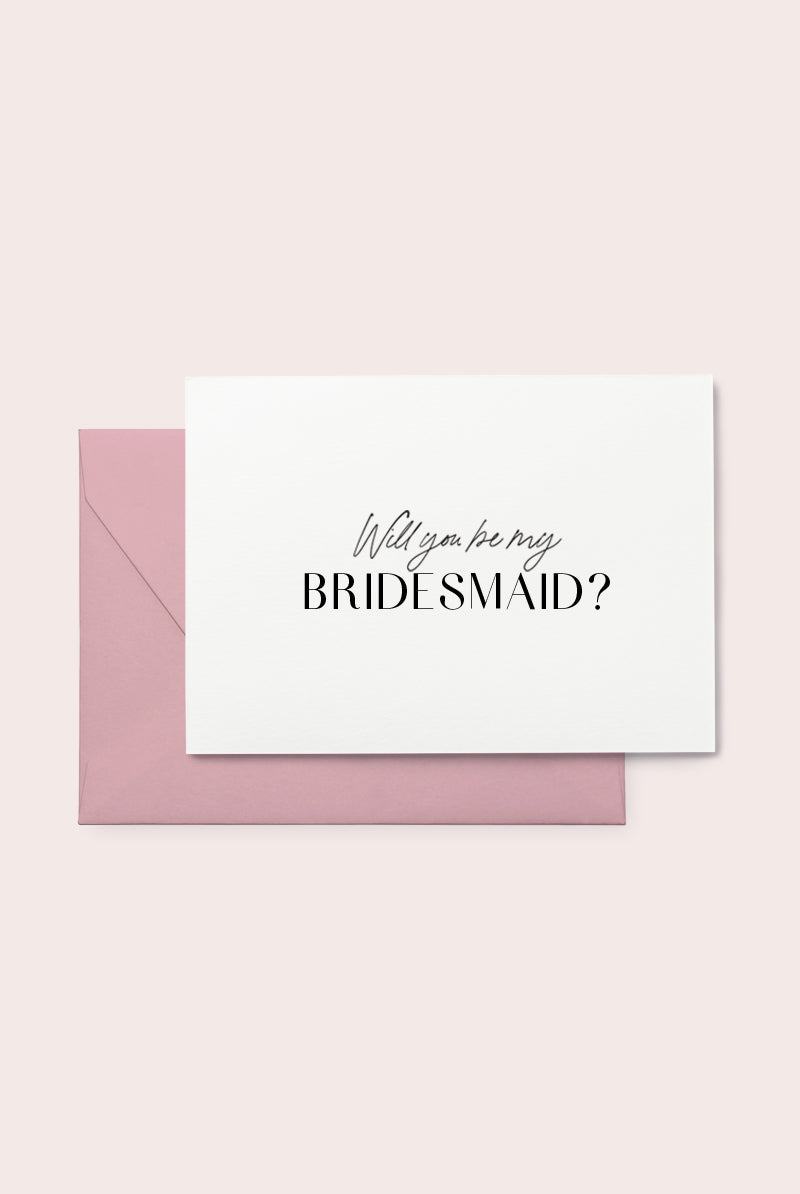 Bridesmaid Proposal Card | Bridal Cards