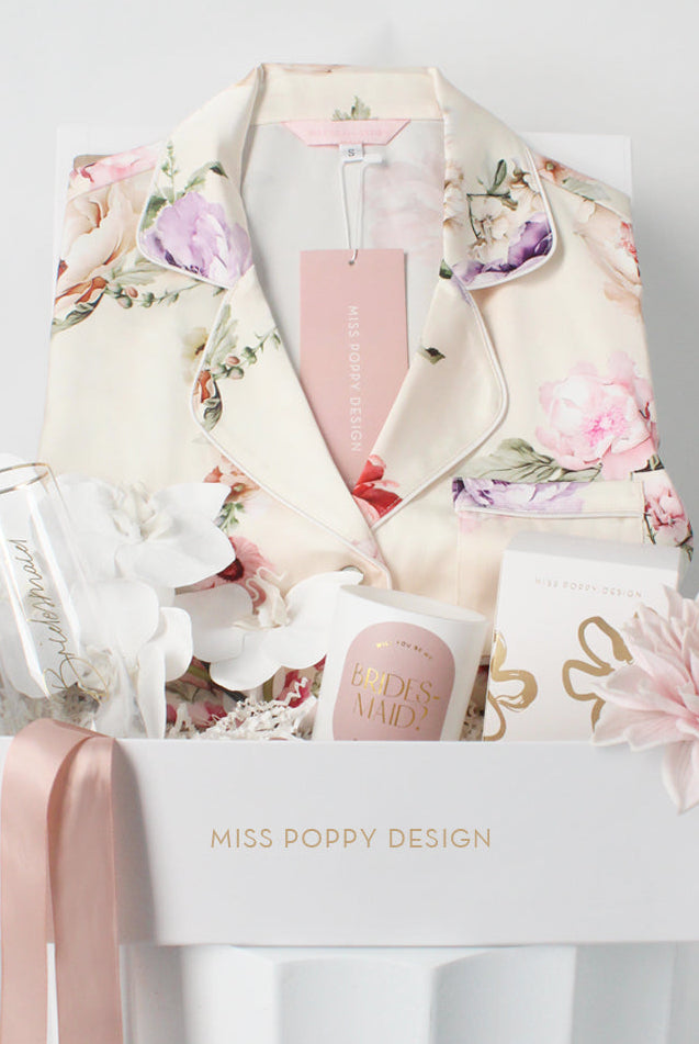Floral Pyjamas | Will you be my Bridesmaid Box