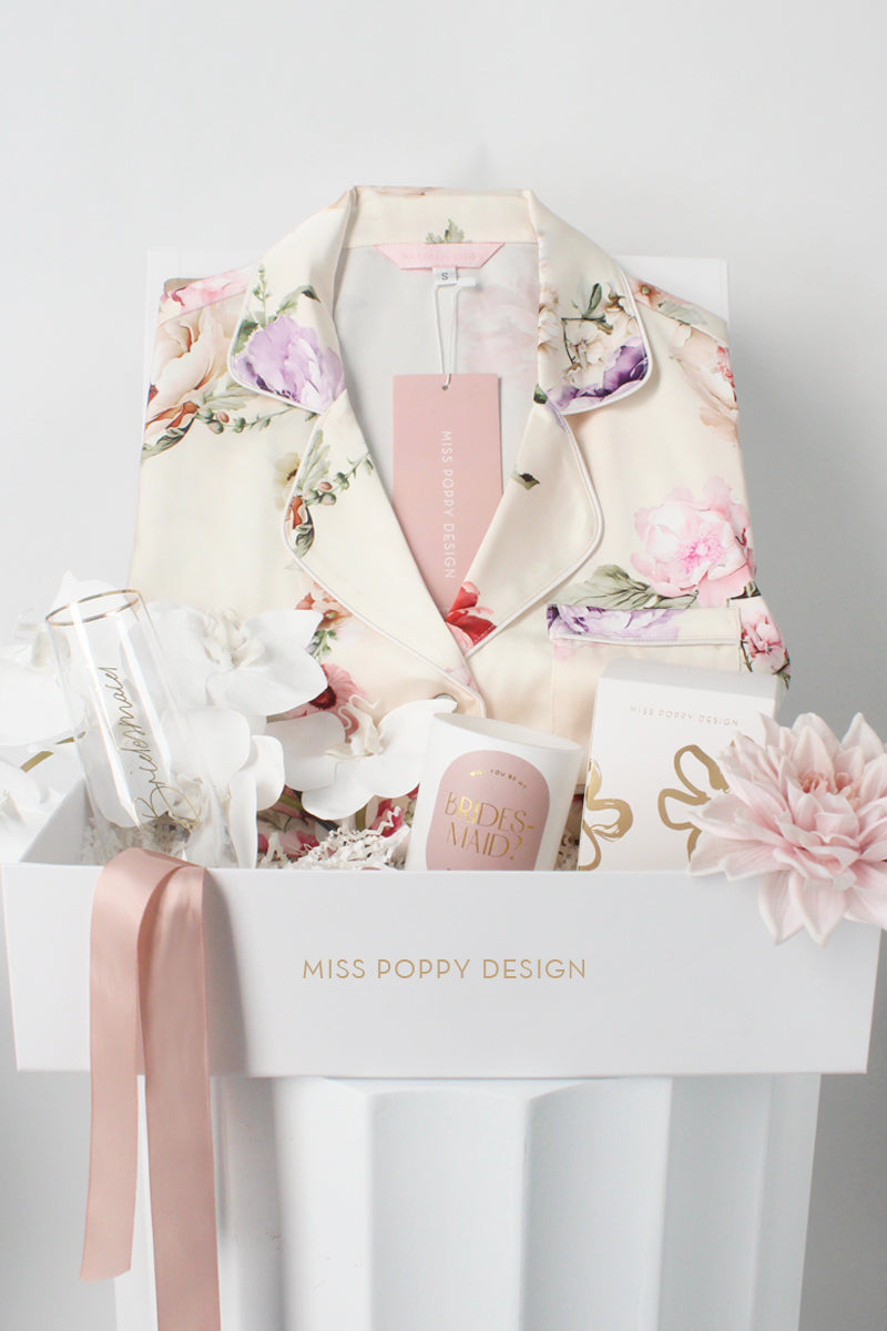 Floral Pyjamas | Will you be my Bridesmaid Box