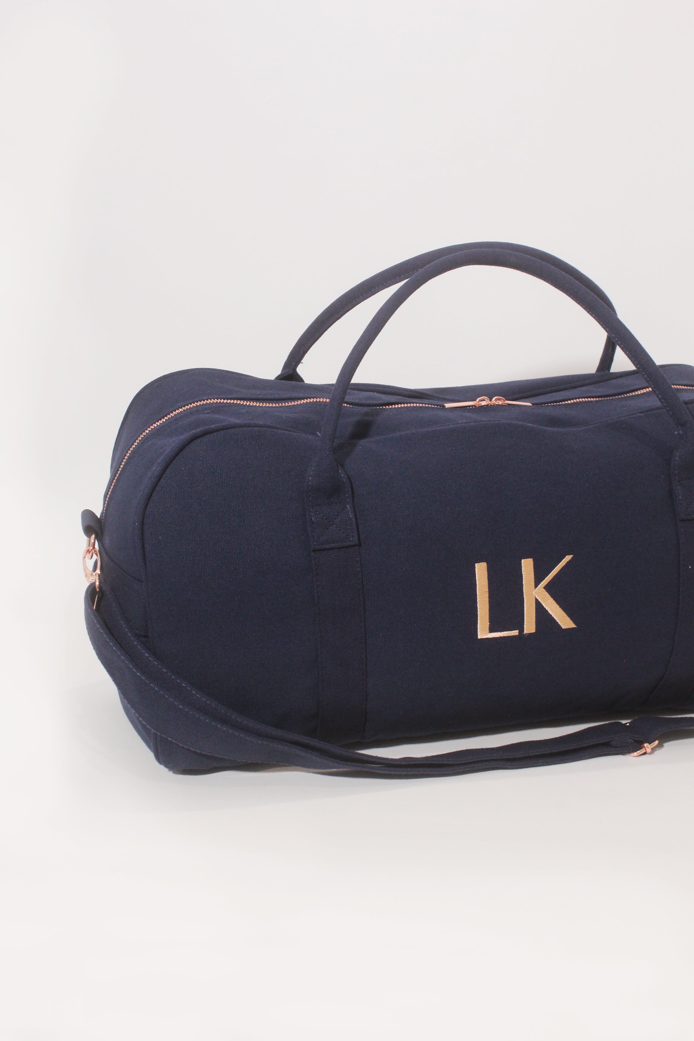 Personalised Duffle Bag | Custom Bag Navy | Mens Duffle Bag