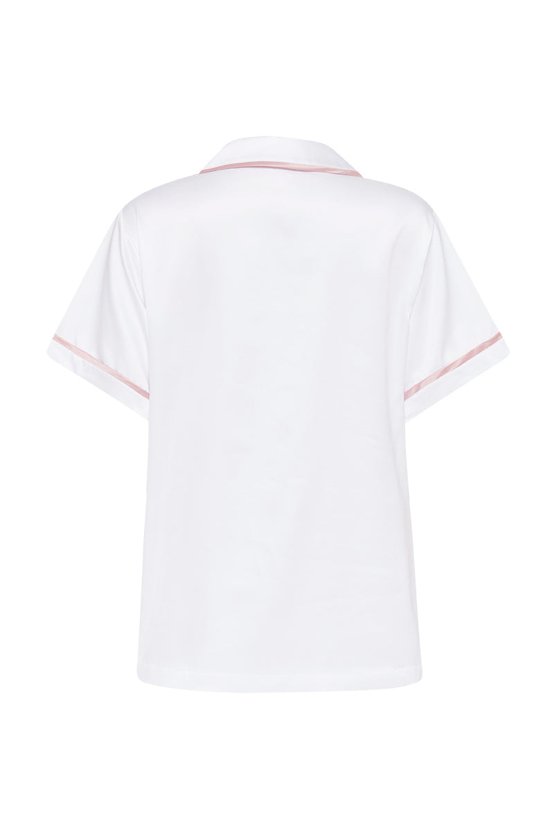 White Satin Bridesmaid Pyjamas | White Bride PJs