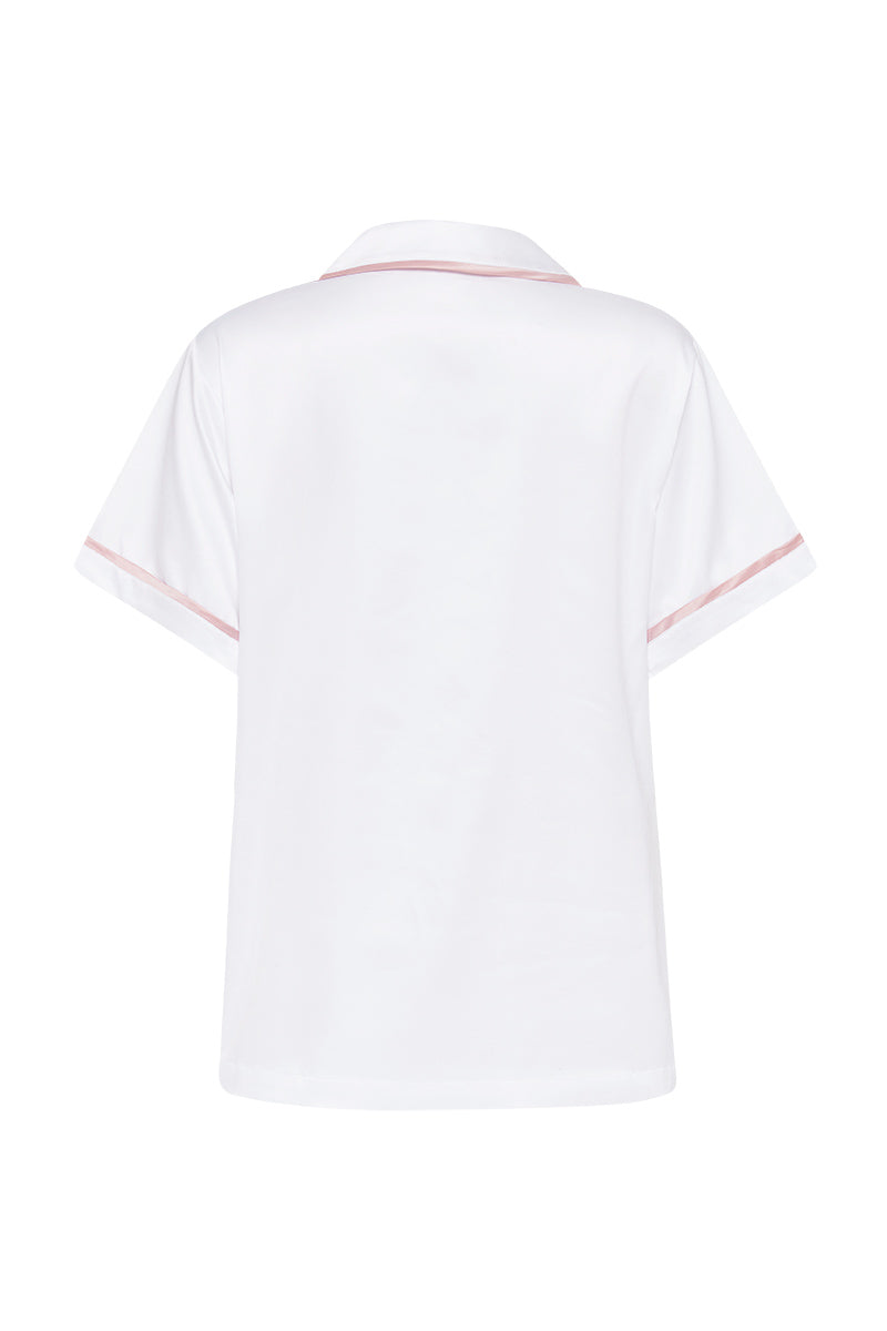 White Satin Bridesmaid Pyjamas | White Bride PJs