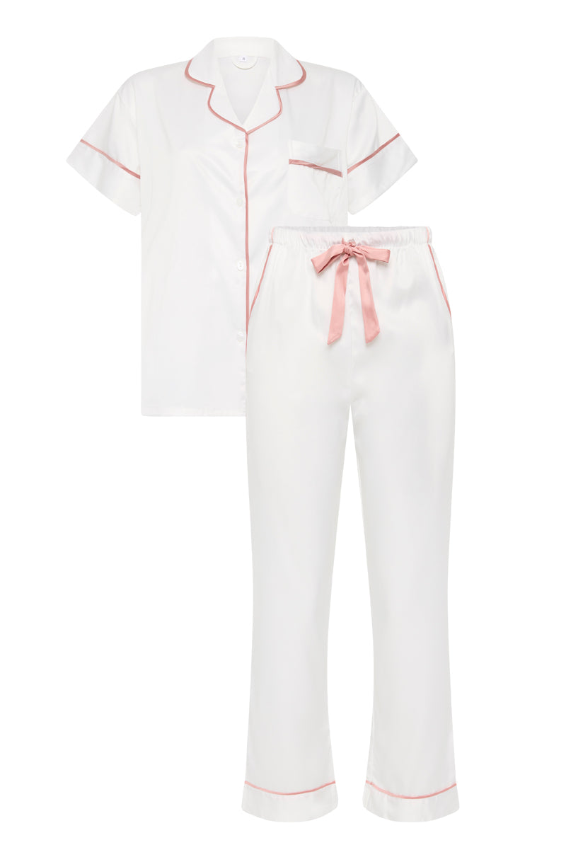 White Bride and Bridesmaid Pyjamas Australia | Personalised PJs