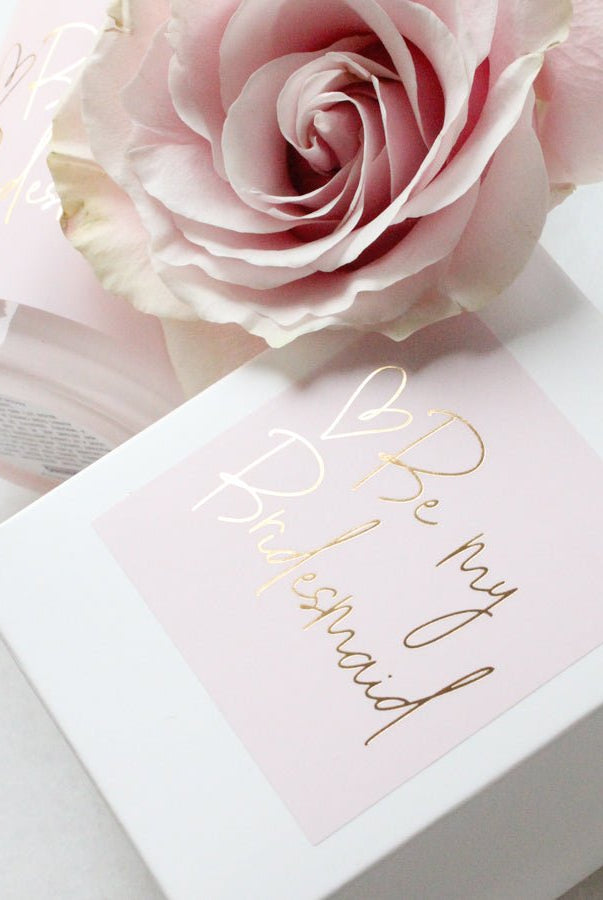 Proposal Candle | Be my Bridesmaid Candle | Bridal Party Gifts