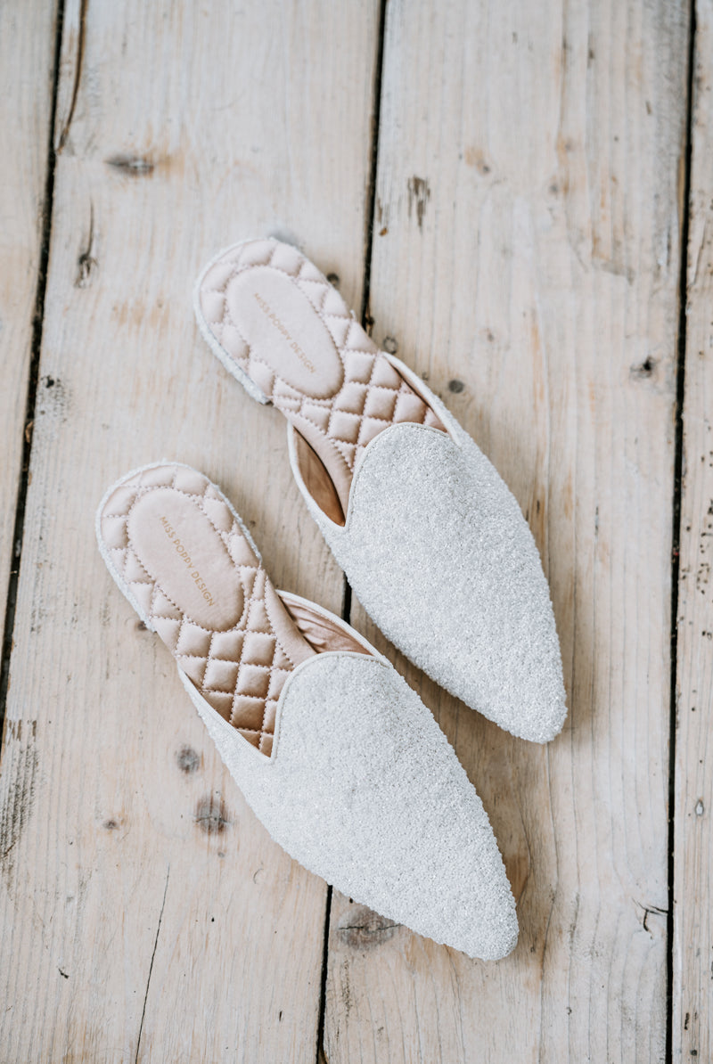 Bridal Slippers | Slippers for the Bride | Bride Slippers