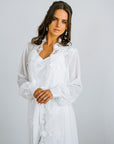 Bridal Robes | Lace Bridal Robe | White Bridal Robe