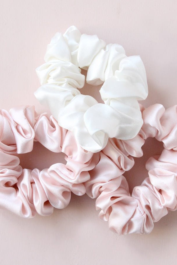 Satin Scrunchie | Bridesmaid Gift | Flower Girl Gift
