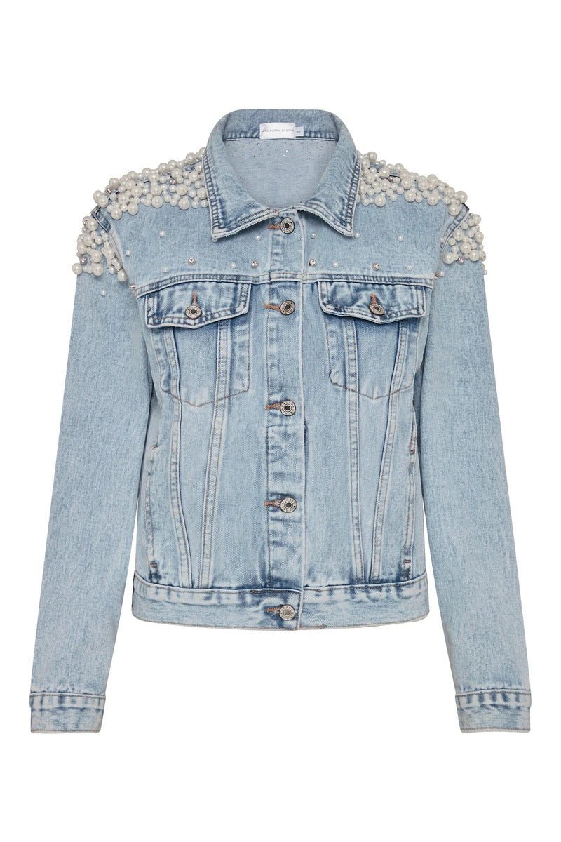 Buy Pearl Denim Jacket Online Australia Bride Denim Jacket