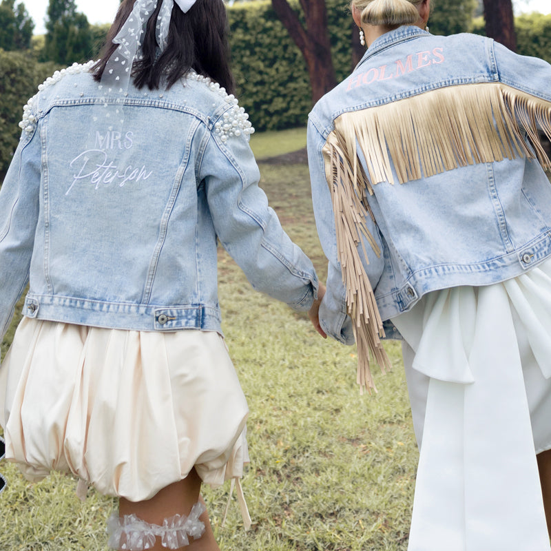 Bridal Jackets | Miss Poppy Design | Custom Bridal Jackets