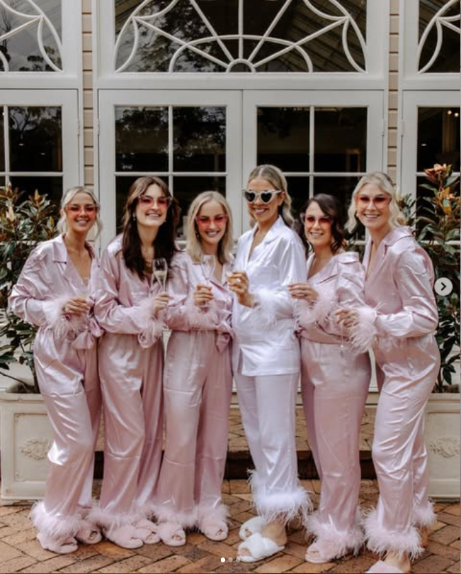 Bridesmaid Pyjamas | What Should Bridesmaids Wear While Getting Ready?