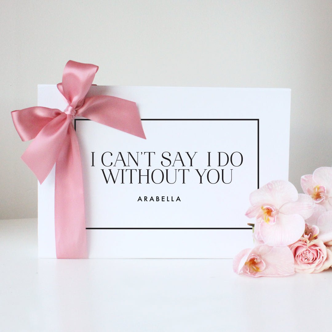 Proposal Bridesmaid Gift Boxes
