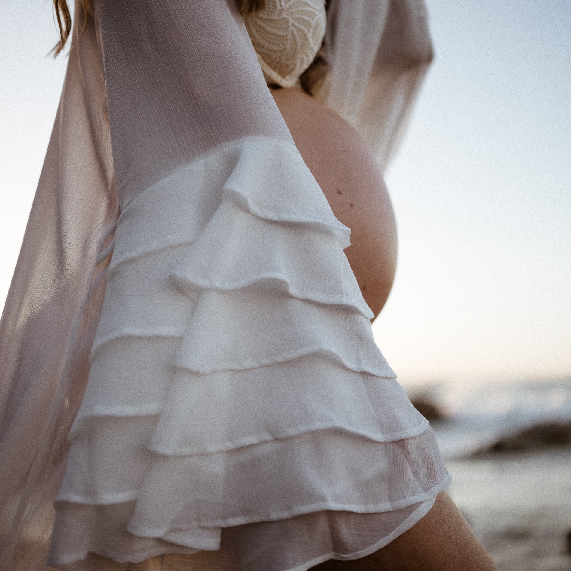 Chloe Chiffon Bridal Robe
