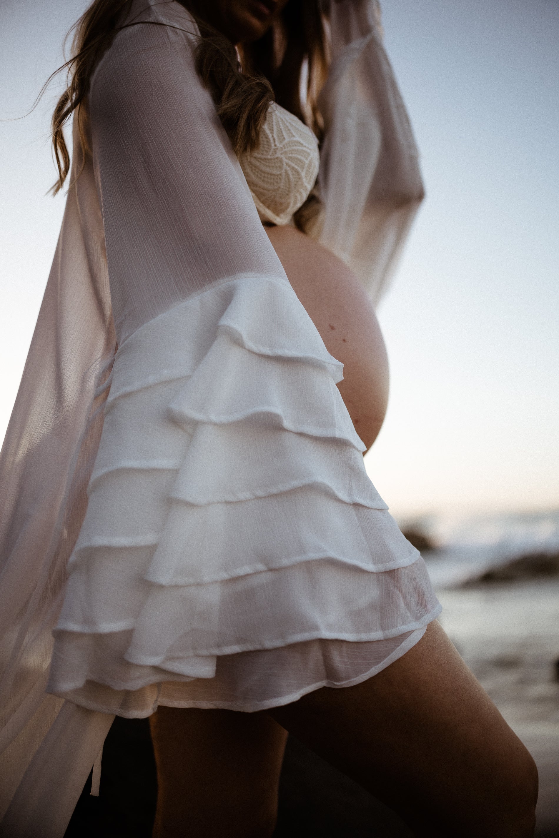 Chloe Chiffon Bridal Robe