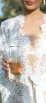 Bridal Party Champagne Flute | Bridesmaid Glasses