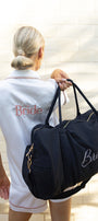 Custom Duffle Bag Black | Personalised Bag | Mens Duffle Bag