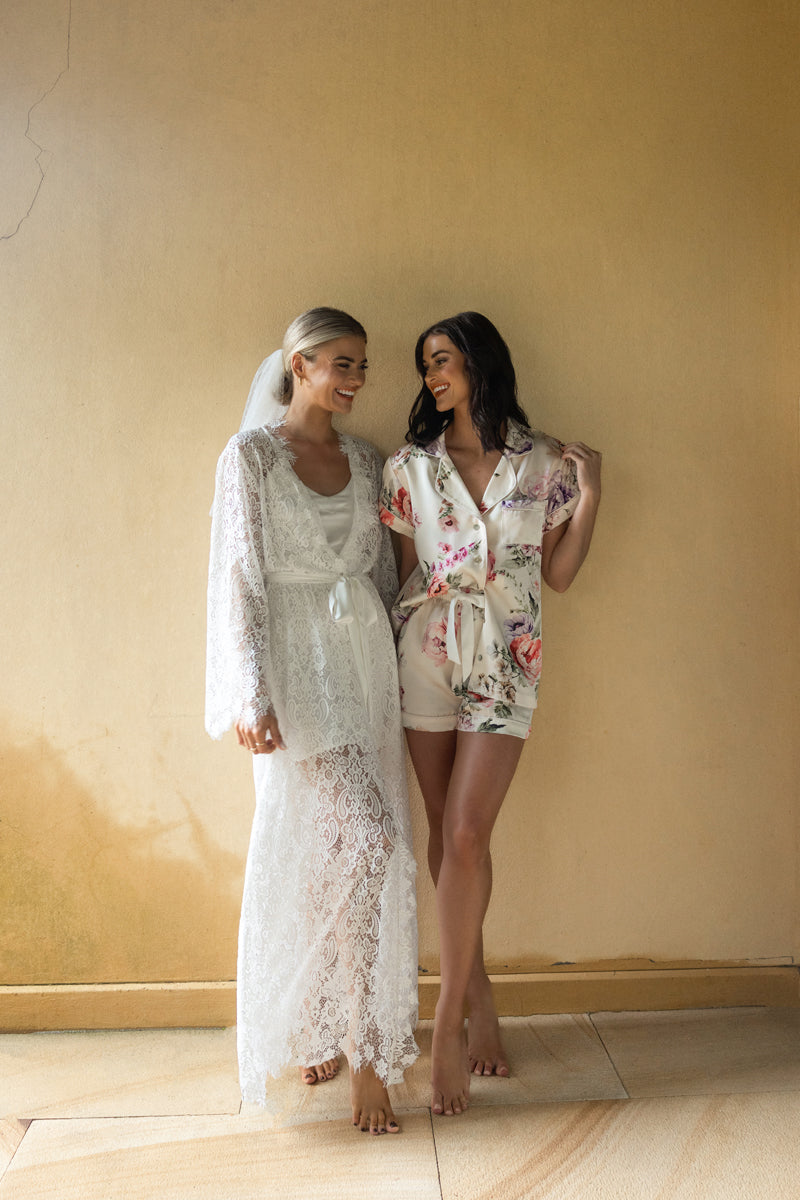 Romantic Floral Pyjama Set
