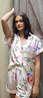 Floral Bridesmaid Pyjamas | Floral Satin Sleepwear