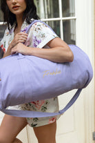 Custom Duffle Bag Lilac | Personalised Dance Bags | Personalised Bags