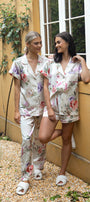 Floral Bridesmaid Pyjamas | Floral Satin Sleepwear