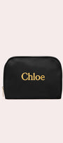 Personalised Bag Black | Customised Makeup Bag