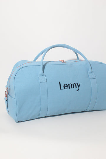 Personalised Duffle Bag - Blue
