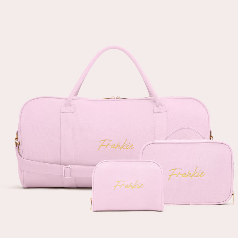 Personalised Bag Set Blush