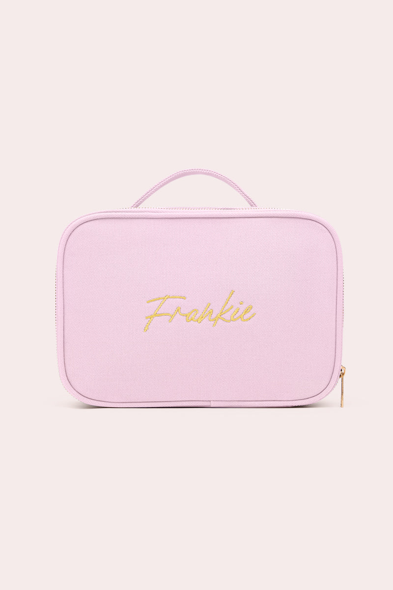 Personalised Vanity Bag - Blush