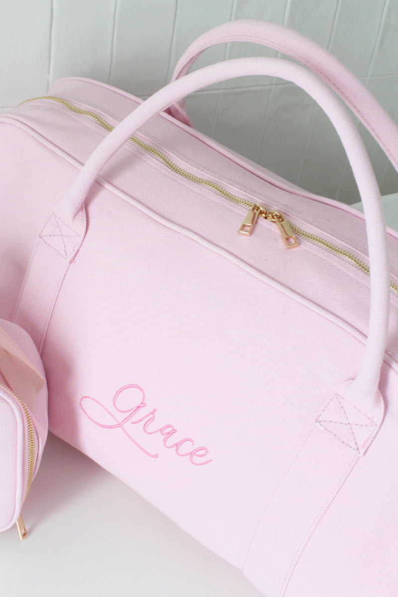Custom Pink Bag with Name