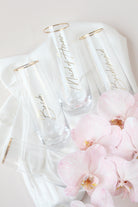Bridal Party Champagne Flute | Bridesmaid Glasses