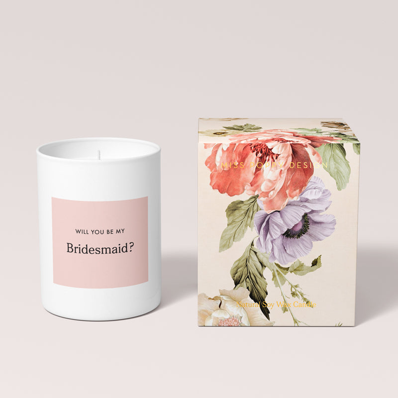 Bridal Proposal Candle