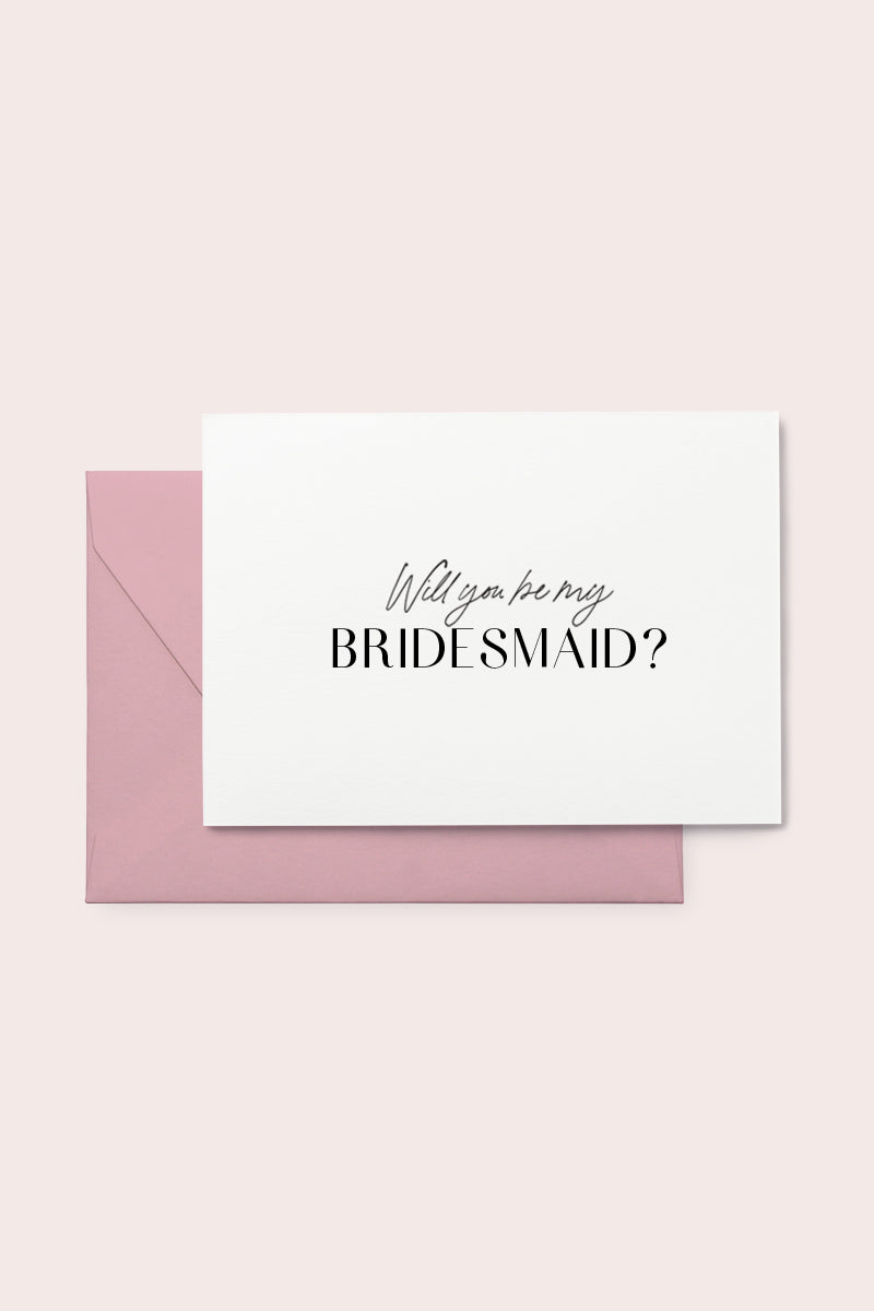 Bridesmaid Proposal Card | Bridal Cards