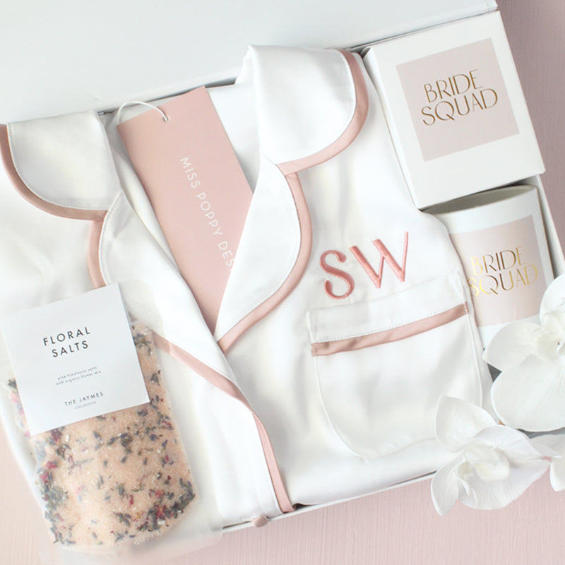 Bridesmaid Gift Box with Pyjamas