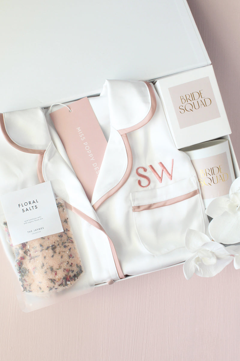 Bridesmaid Gift Box with Pyjamas