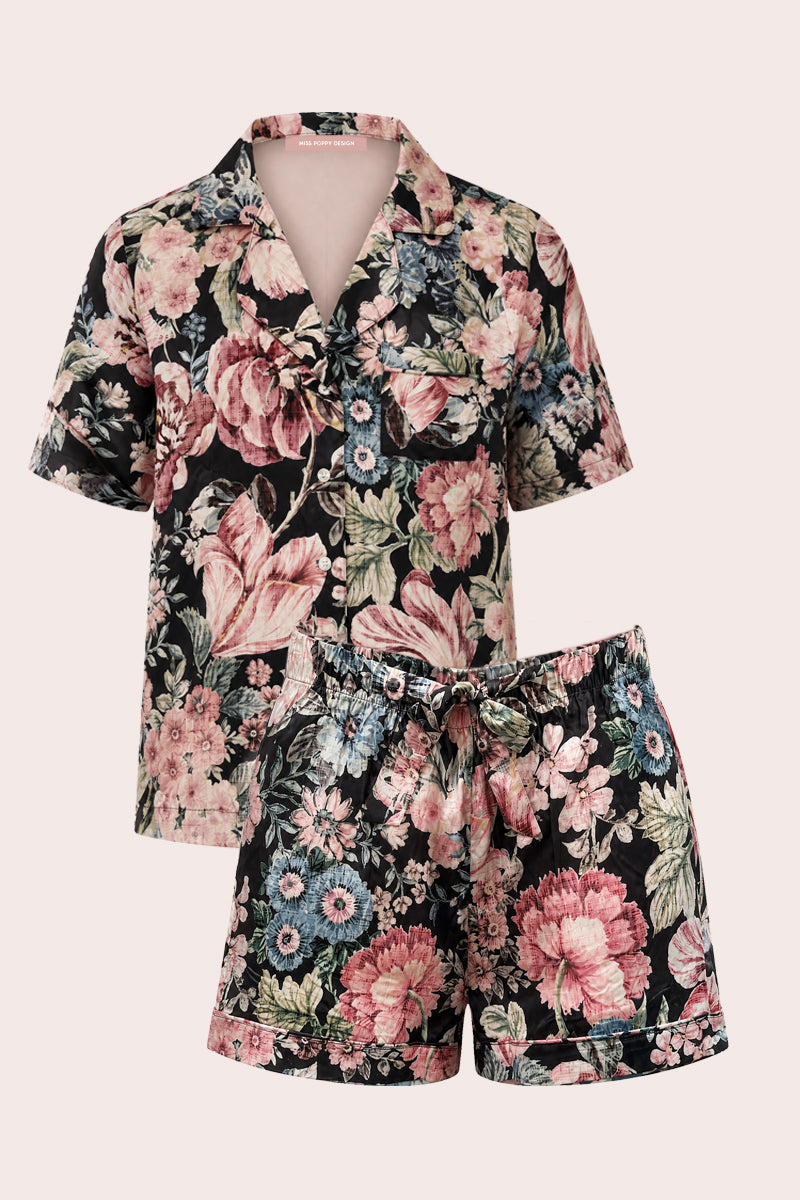 Floral Pyjama Set | Satin Sleepwear Australia