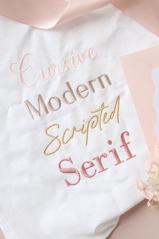 03. Select your font