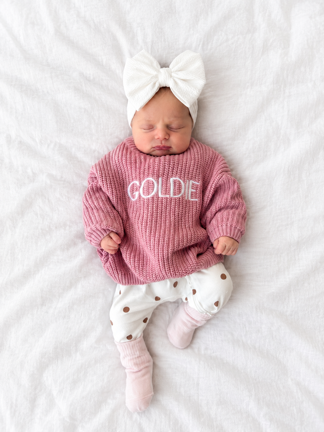 Personalised Knit for baby 