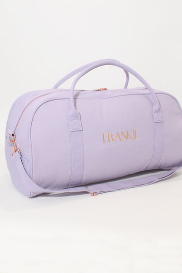 Personalised Duffle Bag - Lilac