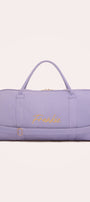 Purple Duffle Bag with Custom Name
