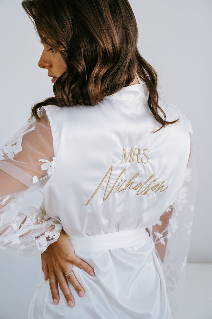 Wedding Robes | Lace Bridal Robe | Bridesmaid Robes Australia