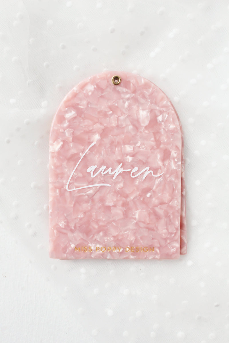 Personalised Compact Mirror | Bridesmaid Mirror | Bridal Party Gift