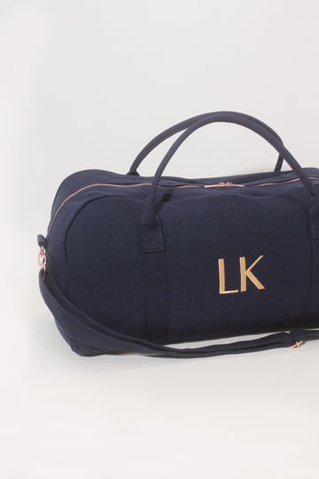 Personalised Duffle Bag - Navy