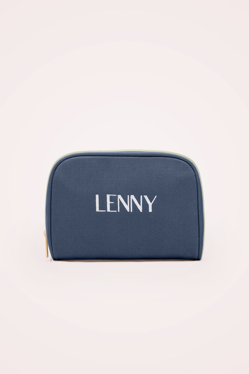 Personalised Makeup Bag Navy