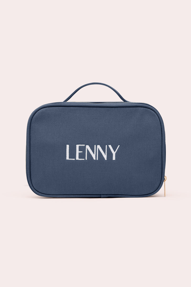 Personalised Vanity Bag - Navy