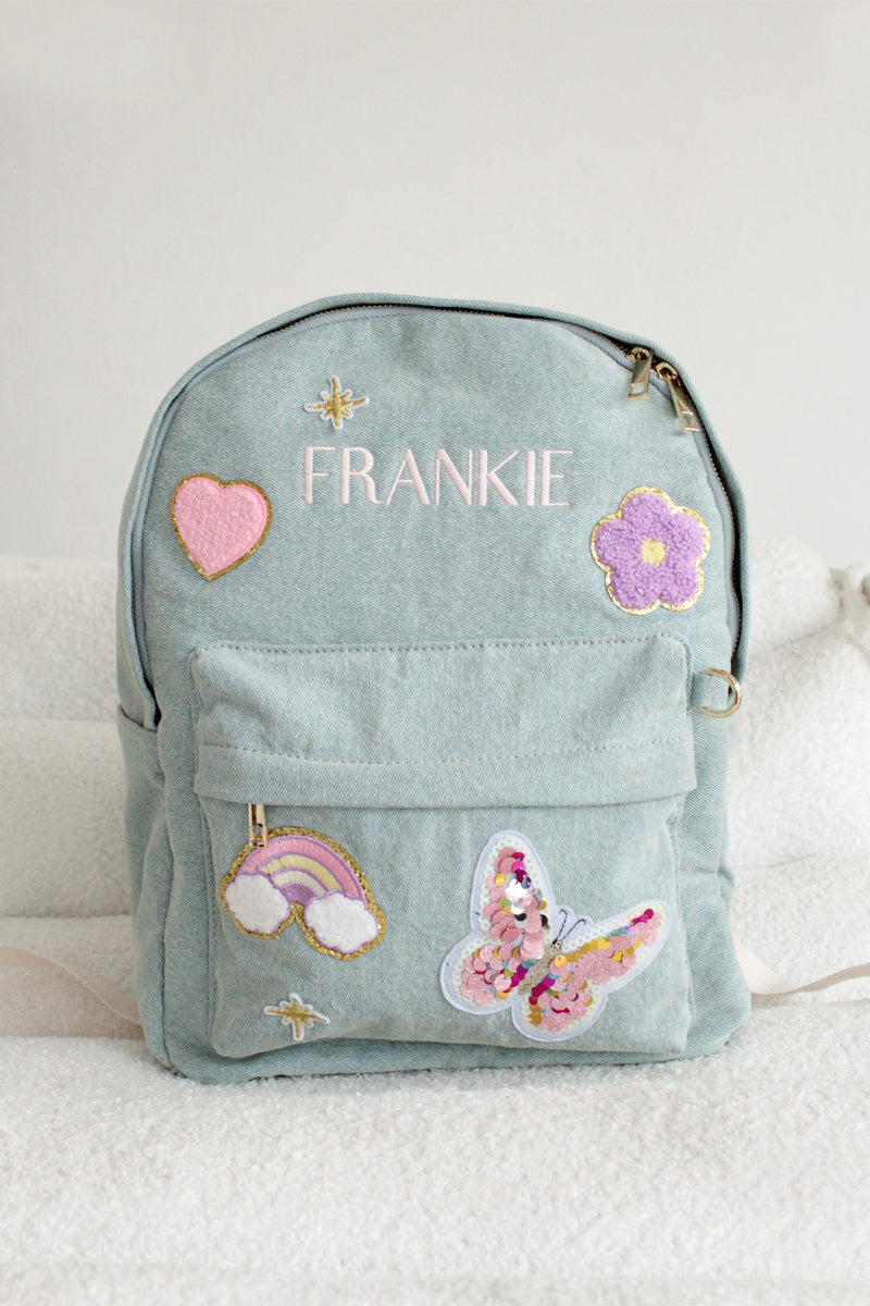 Personalised Kids Patch Backpack