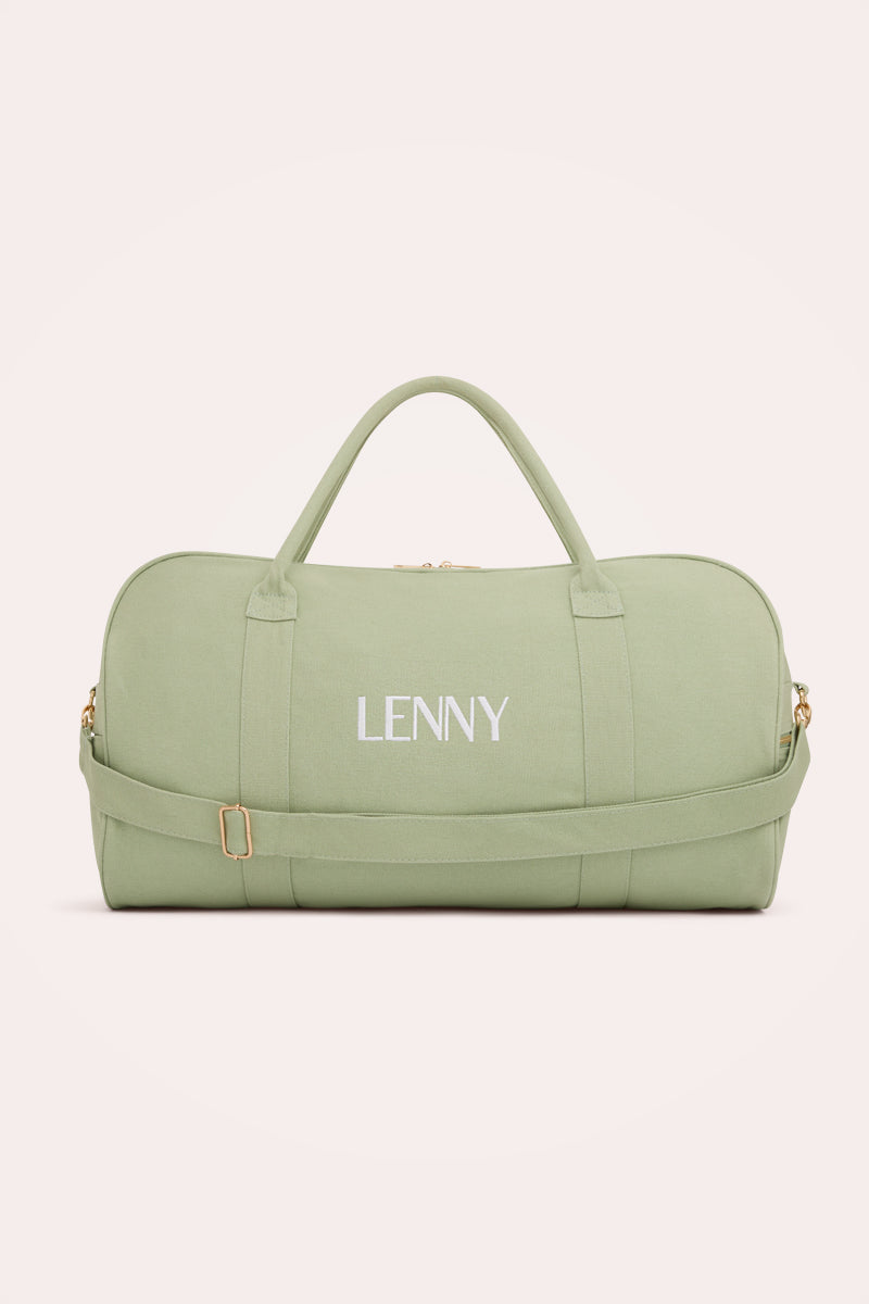 Personalised Duffle Bag Sage
