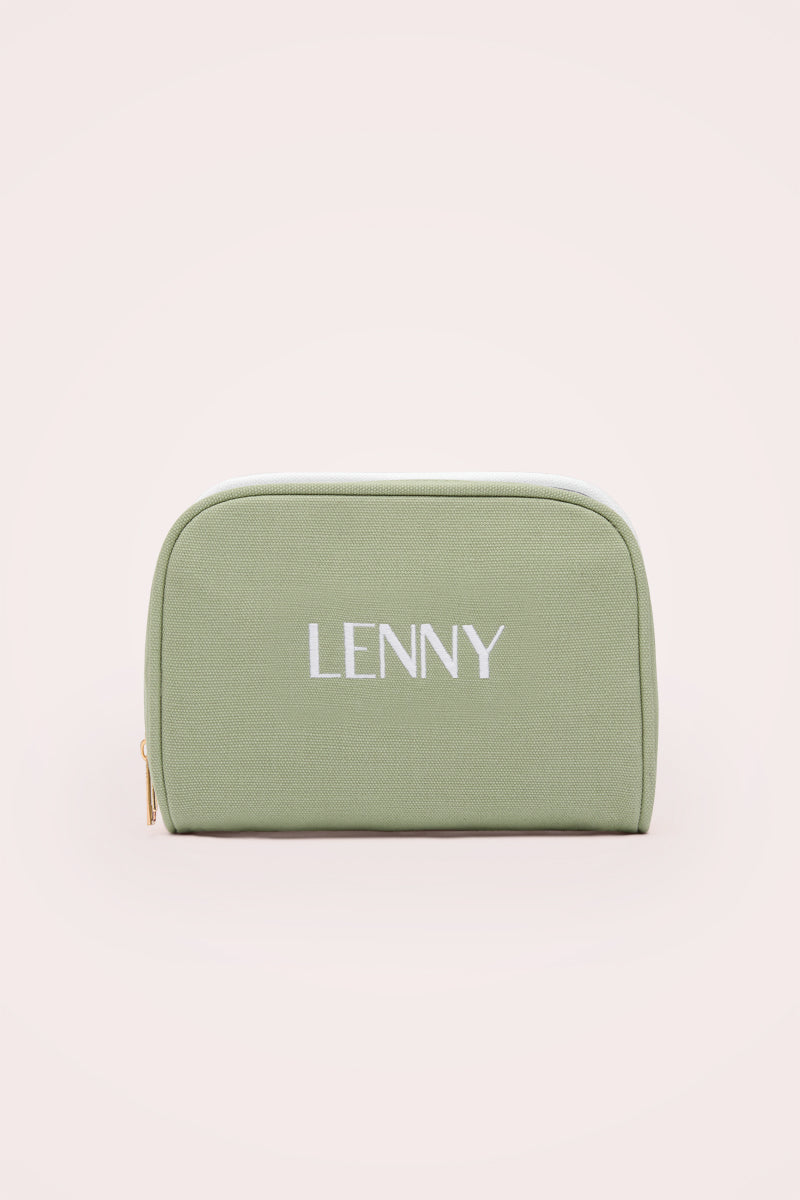 Personalised Makeup Bag Sage