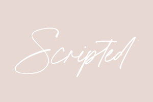 SCRIPTED FONT | BRIDESMAID ROBES